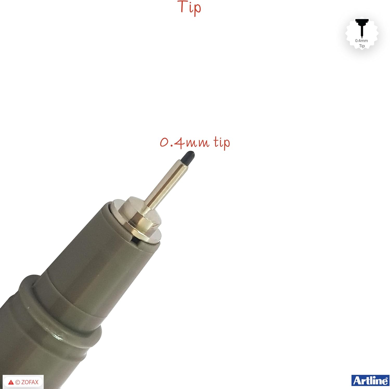 J6062 Artline Pen Lining for Mokit Gunpla 0.2 / 0.4 J6062 Artline Pen Lining for Mokit Gunpla 0.2 / 0.4